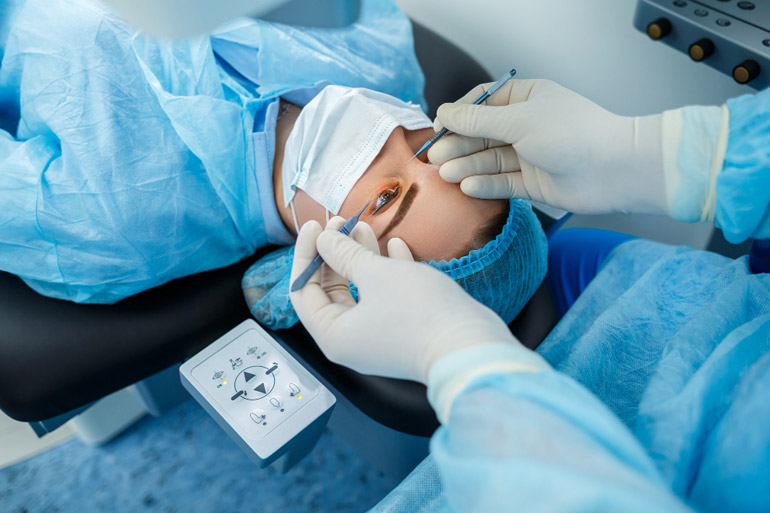 Eye Cataract Surgery